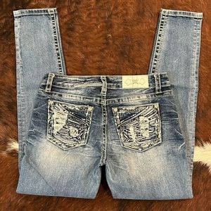 Miss Me jeans skinny light wash